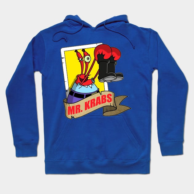 mr krabs Hoodie by dubcarnage